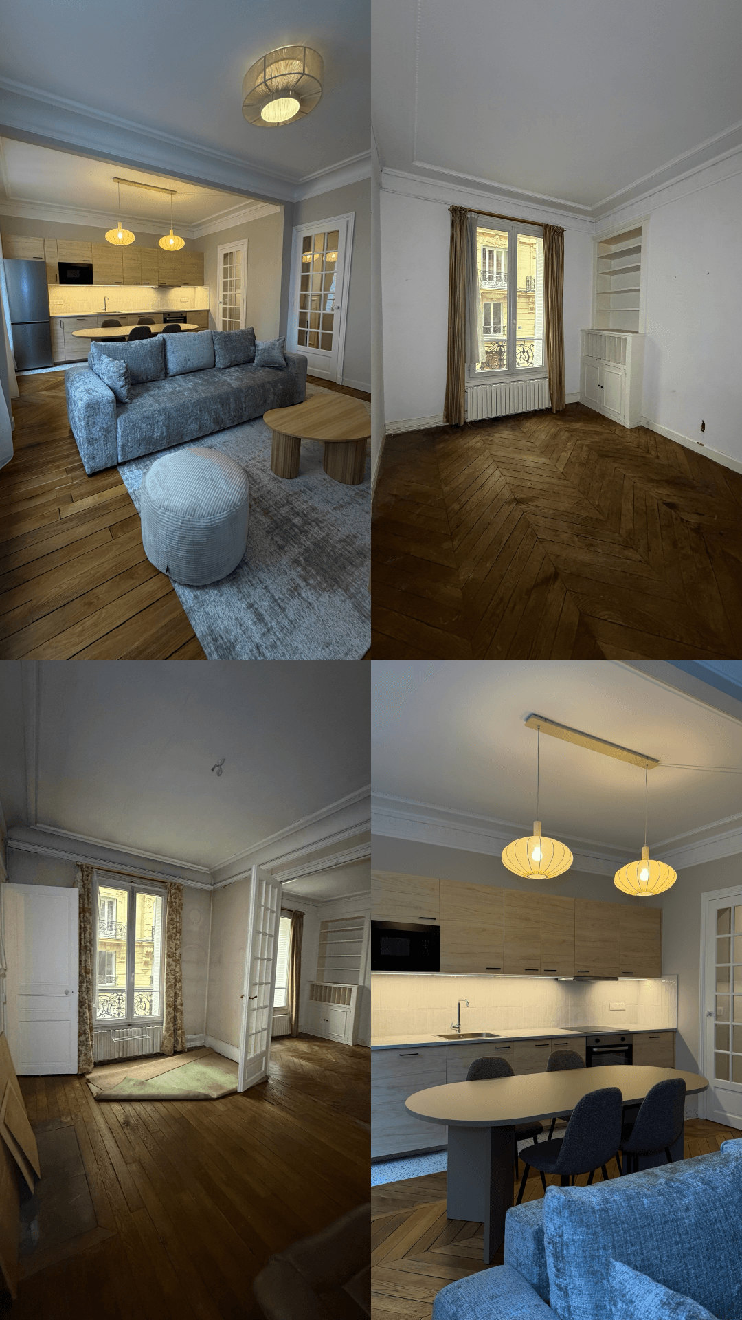 Rénovation complète d'un appartement de 56 m²